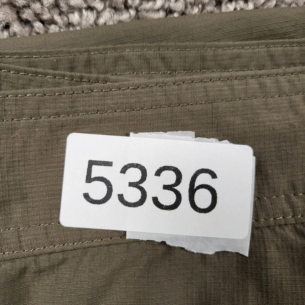 The North Face Mens 38‎ Regular Horizon Convertible Ripstop Pants Olive Green